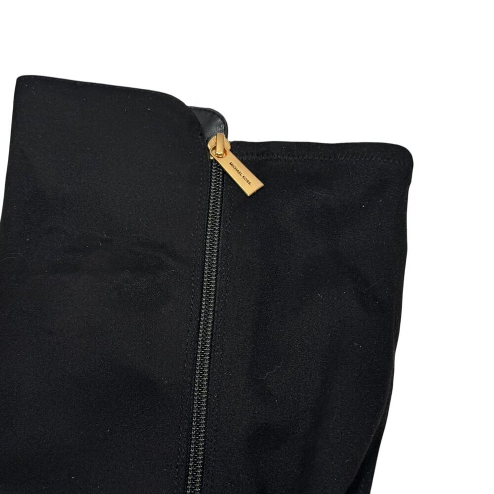 Michael Kors Braden OTK Over Knee Boot‎ Black Faux Suede Women’s Size 10 NEW - Picture 6 of 8